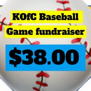 Baseball Game Fundraiser